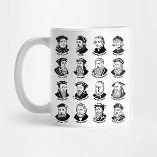 Pantheon of European Reformers Mug